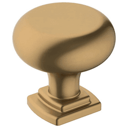 Amerock Surpass Collection knob in Champagne Bronze Finish, 1-1/4" diameter