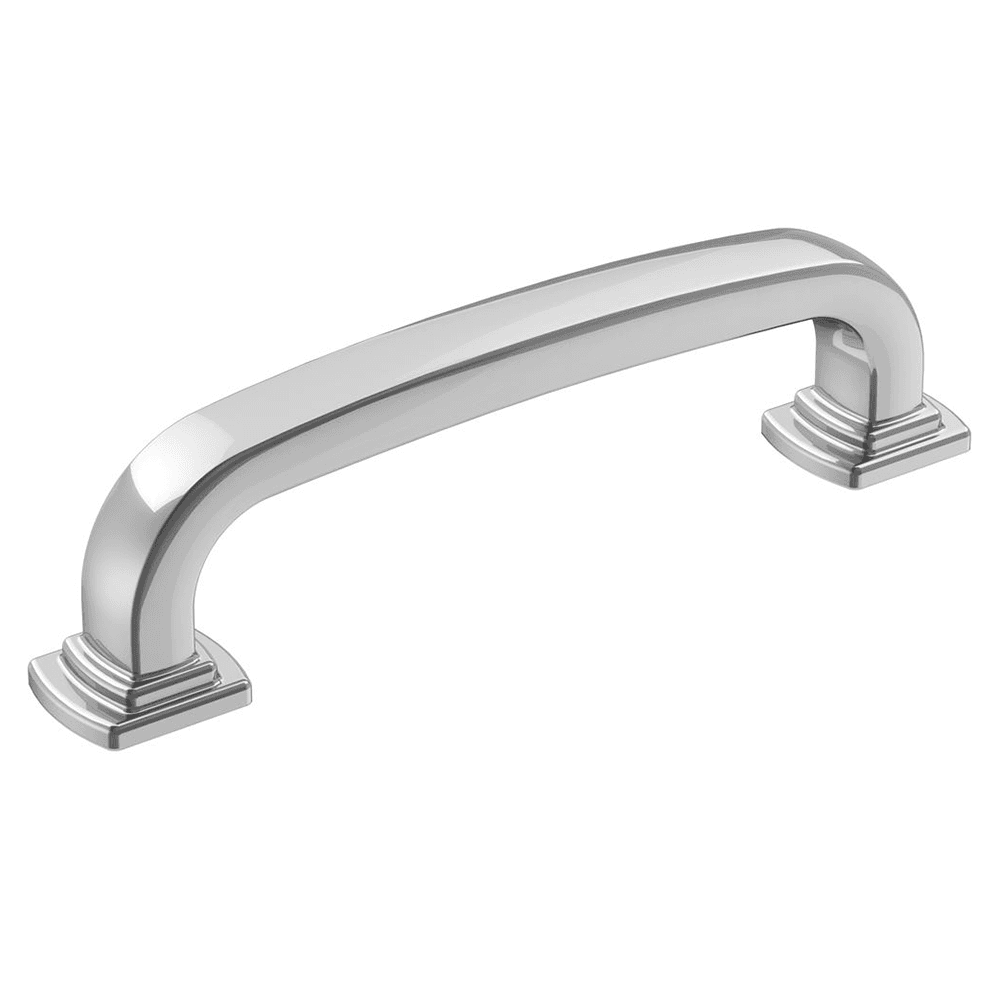 96mm Surpass Handle Pull in Polished Chrome by Amerock