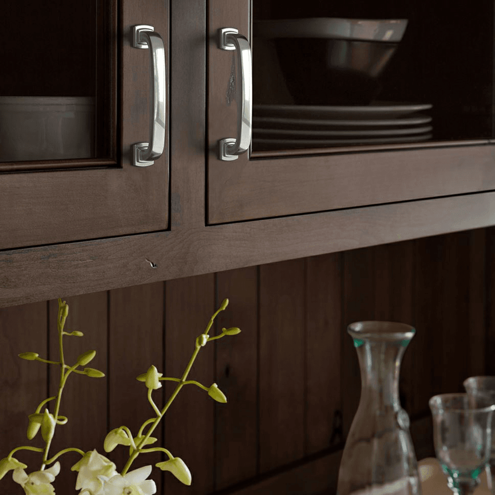 Amerock Surpass Handle Pull in Matte Black - Room Scene