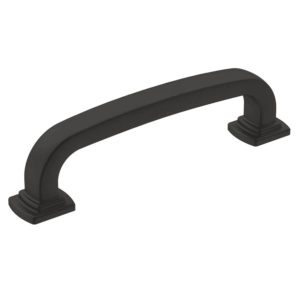 Amerock Surpass Handle Pull in Matte Black - Close Up