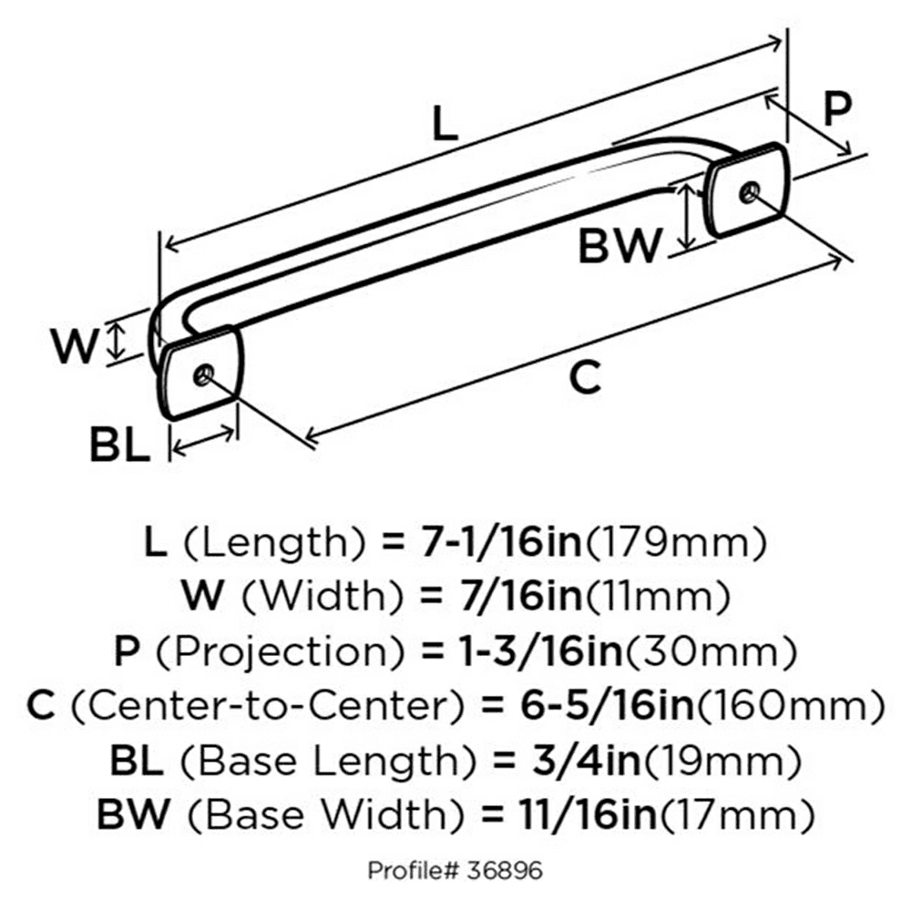 High Quality Amerock Surpass Handle Pull