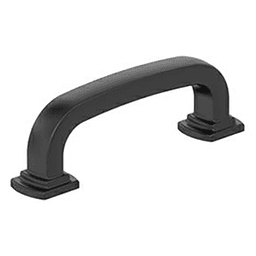 3" Surpass Cabinet Pull, Matte Black Main - Image