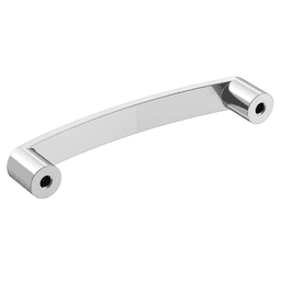 Amerock Rift 96mm Satin Nickel Handle Pull on Cabinet Drawer