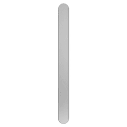 Amerock's Rift collection satin nickel handle pull with coordinating items