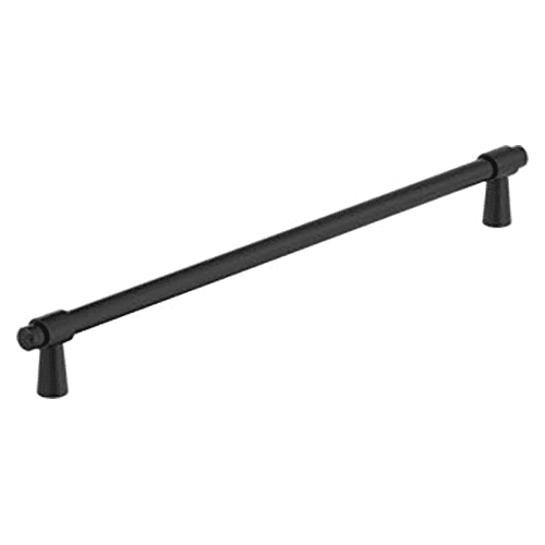 12-5/8" Destin Cabinet Pull, Matte Black Main - Image
