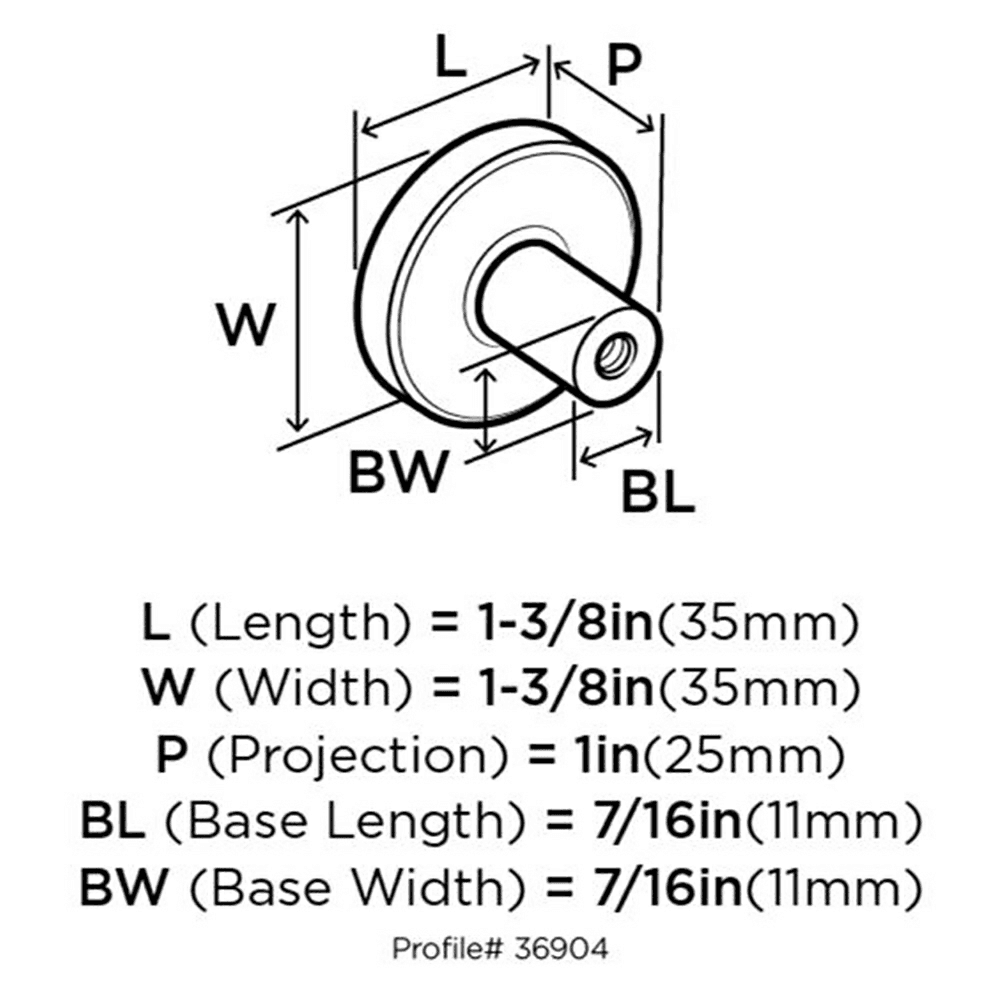 Versa knob coordinates with other collection items by Amerock