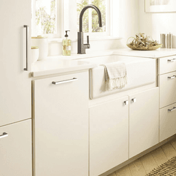 Monument collection coordinates with Amerock Monument Square Knob.