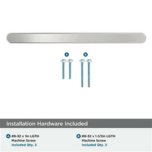 6-5/16" Rift Cabinet Pull, Matte Black Alt 2 - Image
