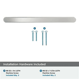 6-5/16" Rift Cabinet Pull, Matte Black Alt 2 - Image