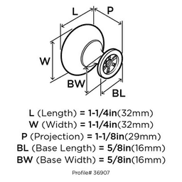 Versatile and attractive Era knob design