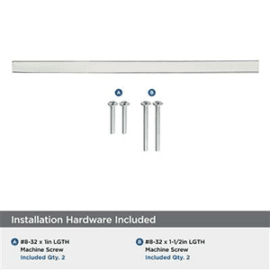 7-9/16" Monument Cabinet Pull, Polished Nickel Alt 2 - Image