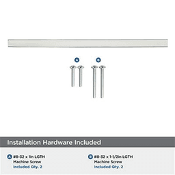 7-9/16" Monument Cabinet Pull, Polished Nickel Alt 2 - Image