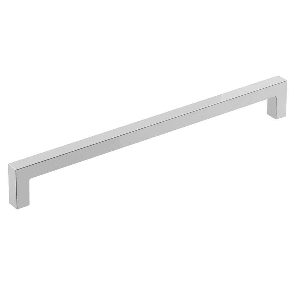 224mm center-to-center Monument handle pull in polished chrome