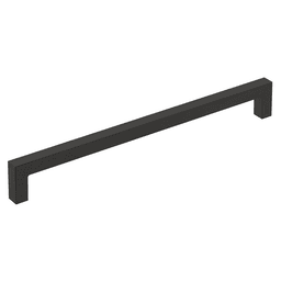 Amerock Monument Handle Pull, Matte Black - Back View