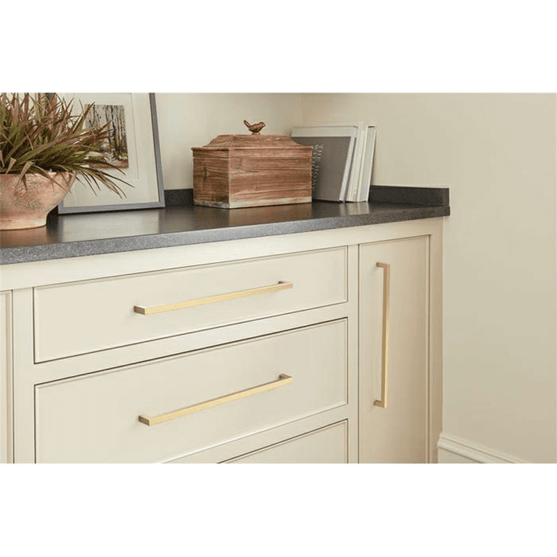 12-5/8" Monument Cabinet Pull, Matte Black Alt 1 - Image