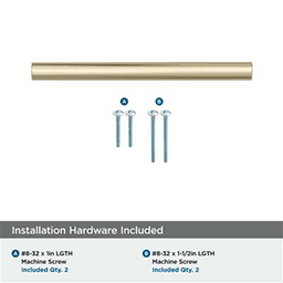 5-1/16" Versa Cabinet Pull, Golden Champagne, 5-15/16" Length Alt 2 - Image