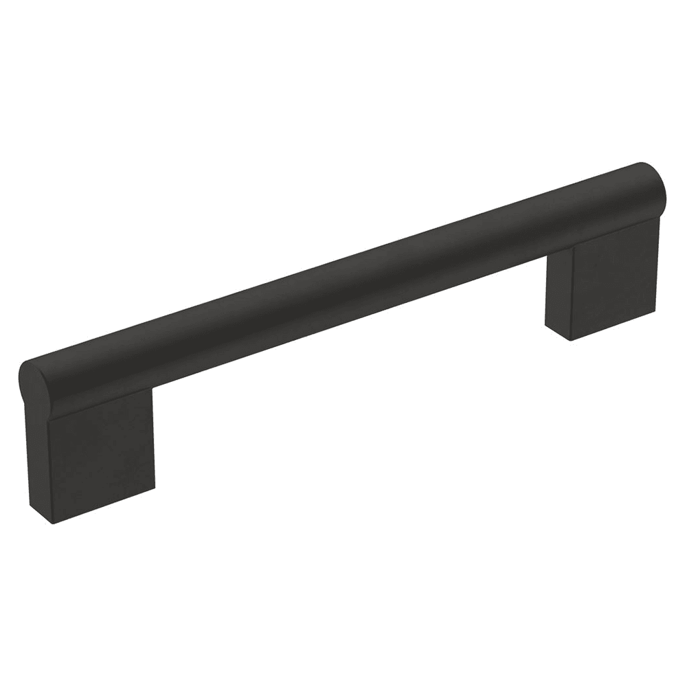 5-1/16" Versa Cabinet Pull, Matte Black front view