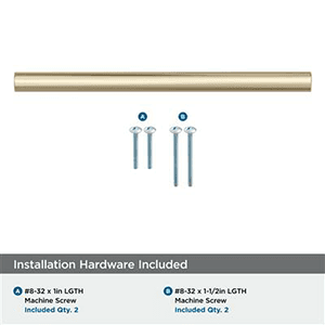 6-5/16" Versa Cabinet Pull, Polished Nickel Alt 2 - Image