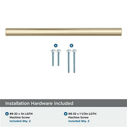 6-5/16" Versa Cabinet Pull, Golden Champagne, 7-3/16" Length Alt 2 - Image