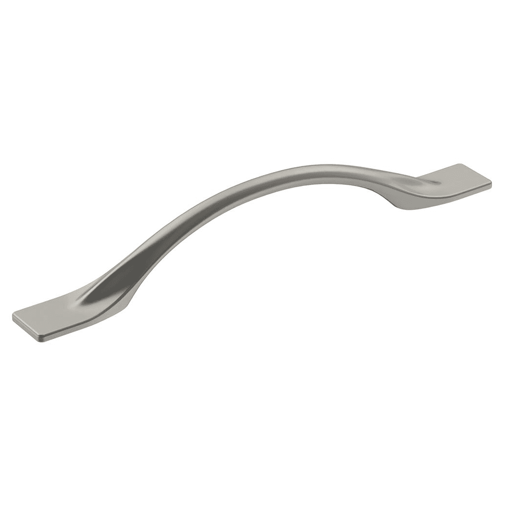Amerock Uprise Satin Nickel Cabinet Pull Angle View - 5-1/16" Center-to-Center