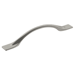 Amerock Uprise Satin Nickel Cabinet Pull Angle View - 5-1/16" Center-to-Center