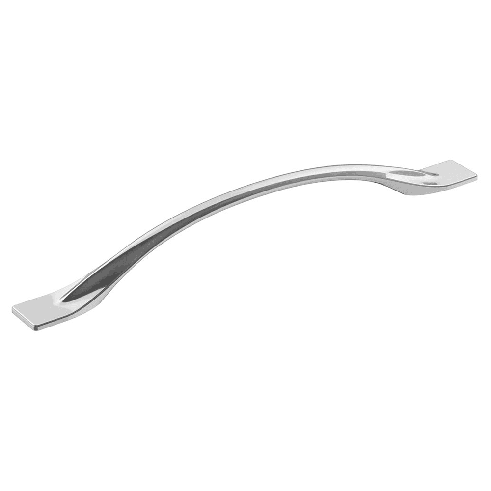 Champagne Bronze Uprise Cabinet Pull with Curved Design