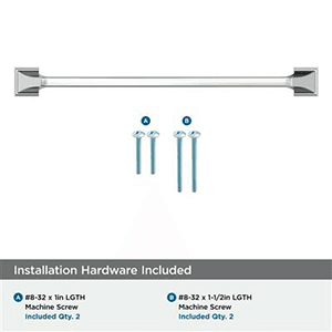 10-1/16" Exceed Cabinet Pull, Polished Nickel Alt 2 - Image