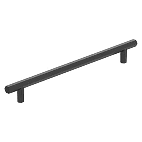 8-13/16" Caliber Cabinet Pull, Matte Black Main - Image