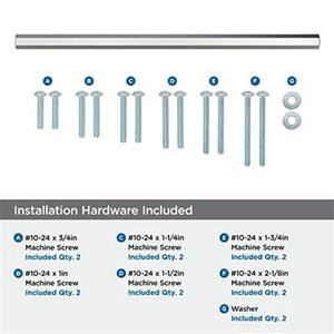 12" Caliber Appliance Pull, Satin Nickel Alt 1 - Image