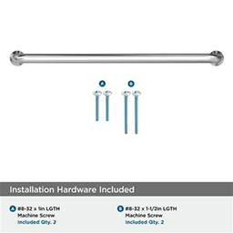 8-13/16" Factor Cabinet Pull, Polished Nickel Alt 2 - Image