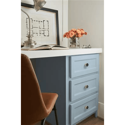 1-1/4" Accents Cabinet Knob, Gold/Pink Alt 3 - Image