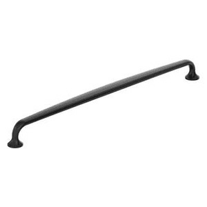 12-5/8" Renown Cabinet Pull, Matte Black Main - Image