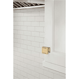 1-3/16" Eleva Square Cabinet Knob, Champagne Bronze Alt 1 - Image