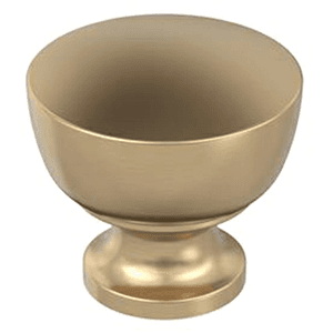 1-1/4" Chalice Cabinet Knob, Champagne Bronze Main - Image