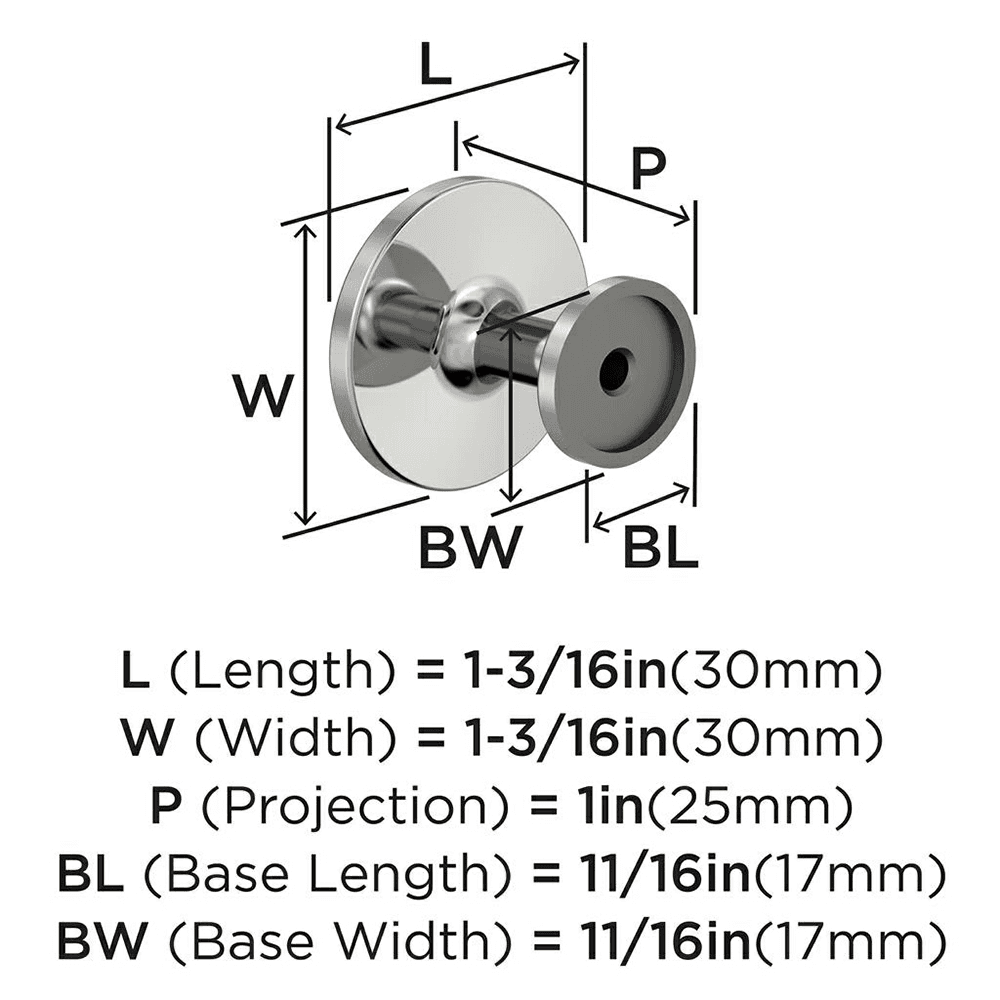 1-3/16" Loop Cabinet Knob, Satin Nickel Alt 3 - Image