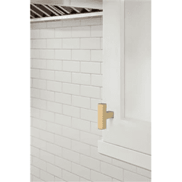 1-15/16" Intersect Cabinet T-Knob, Champagne Bronze Alt 1 - Image