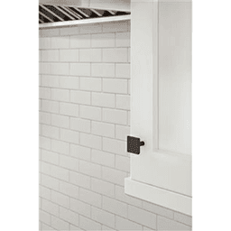 1-1/16" Chamfered Edge Square Cabinet Knob, Polished Chrome Alt 1 - Image