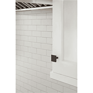 1-1/16" Chamfered Edge Square Cabinet Knob, Satin Nickel Alt 1 - Image