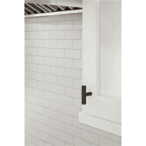 2" Bar Pulls Hollow Cabinet T-Knob, Matte Black Alt 1 - Image