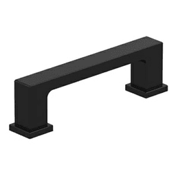 3" Bridgeport Cabinet Pull, Matte Black Main - Image
