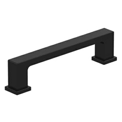 3-3/4" Bridgeport Cabinet Pull, Matte Black Main - Image