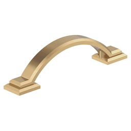 3" Sheffield Cabinet Pull, Champagne Bronze Main - Image