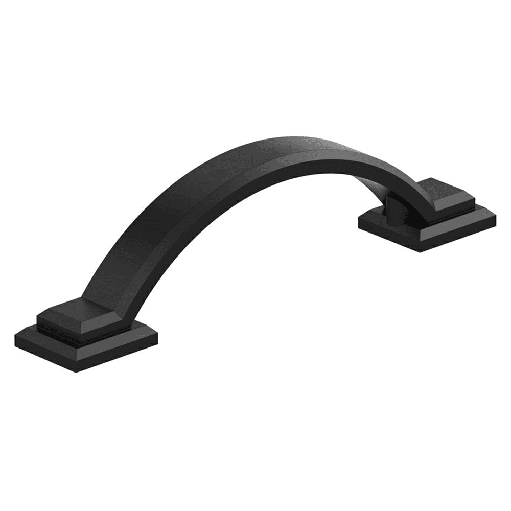 3" Sheffield Cabinet Pull, Matte Black Main - Image