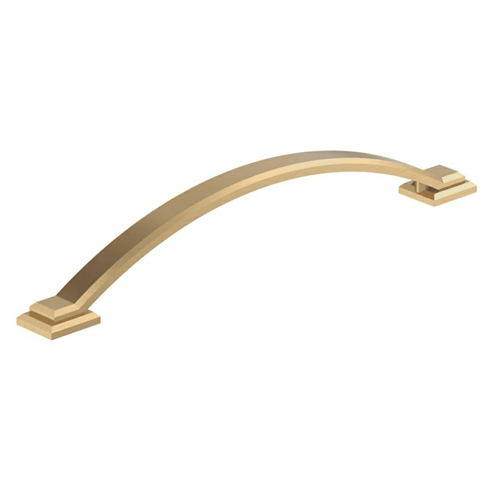 6-5/16" Sheffield Cabinet Pull, Champagne Bronze Main - Image