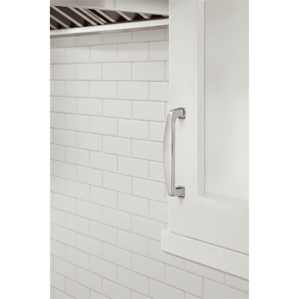 3-3/4" Franklin Cabinet Pull, Satin Nickel Alt 2 - Image