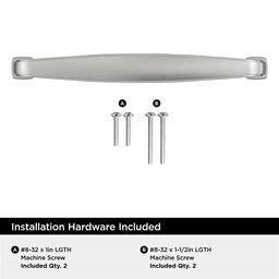 5-1/16" Franklin Cabinet Pull, Satin Nickel Alt 4 - Image