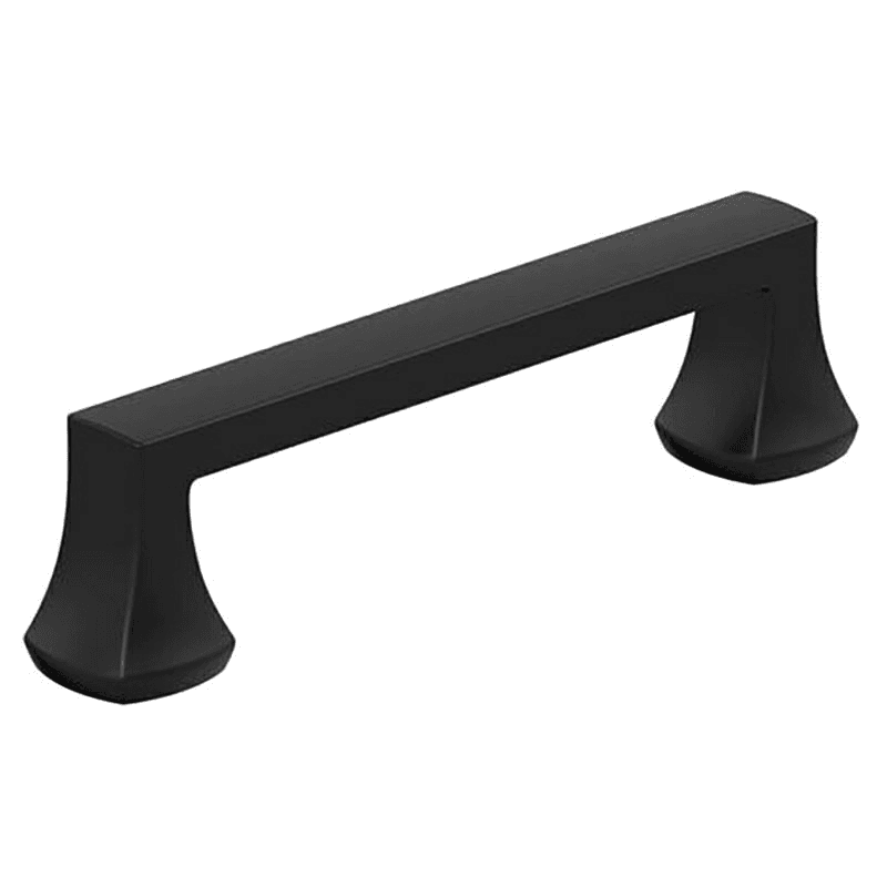 3-3/4" Hybridize Cabinet Pull, Matte Black Main - Image