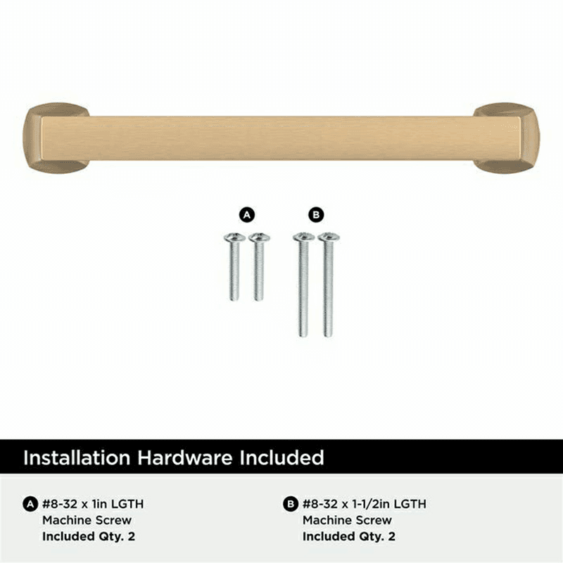5-1/16" Hybridize Cabinet Pull, Champagne Bronze Alt 3 - Image