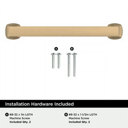 5-1/16" Hybridize Cabinet Pull, Champagne Bronze Alt 3 - Image
