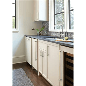 3" Ovaerton Cabinet Pull, Brushed Matte Black/Satin Nickel Alt 3 - Image
